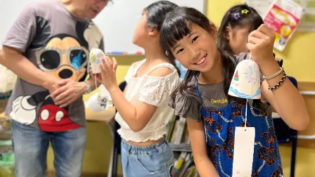 笑顔があふれる教室