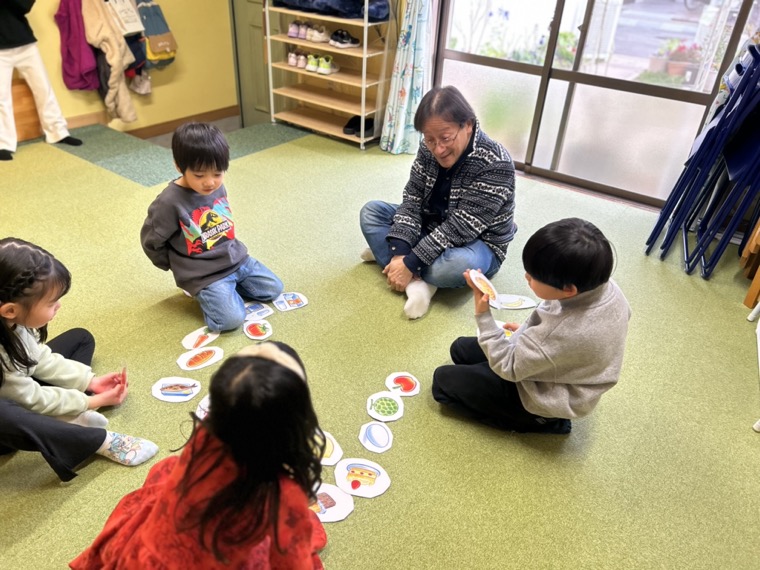 年中年長クラスのレッスンの様子