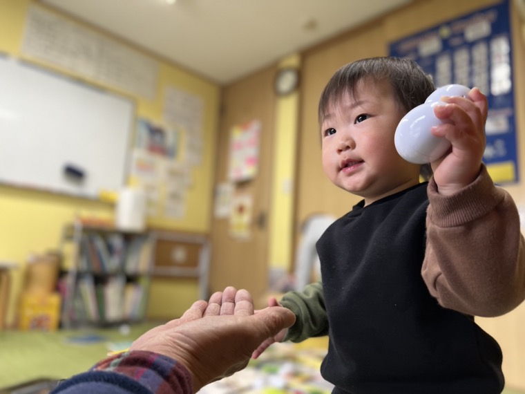 未就園児クラスのレッスンの様子